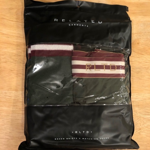 Related Garments The Ivy Boxer Briefs & Socks Set - Picture 2 of 4